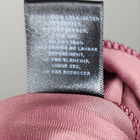 Fraiche by J Velvet Tie Waist Jumpsuit in Burgundy Size L - Picture 5 of 10